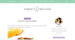 Desktop Screenshot of kirbiecravings.com